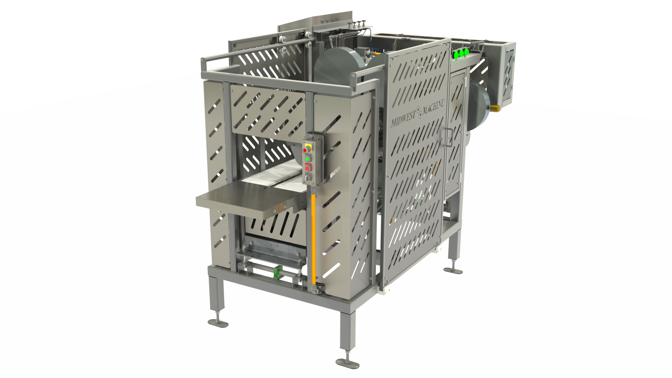 3D rendering of a neck bone saw